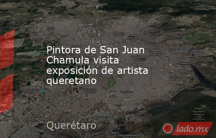 Pintora de San Juan Chamula visita exposición de artista queretano. Noticias en tiempo real