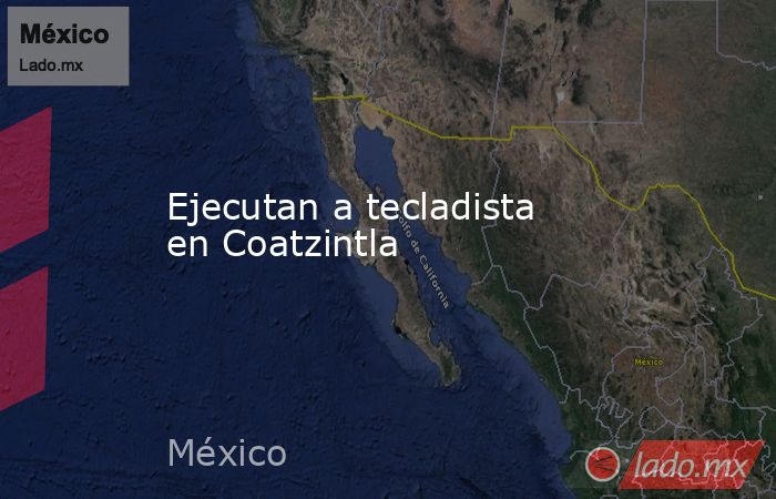 Ejecutan a tecladista en Coatzintla. Noticias en tiempo real
