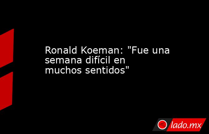 Ronald Koeman: 