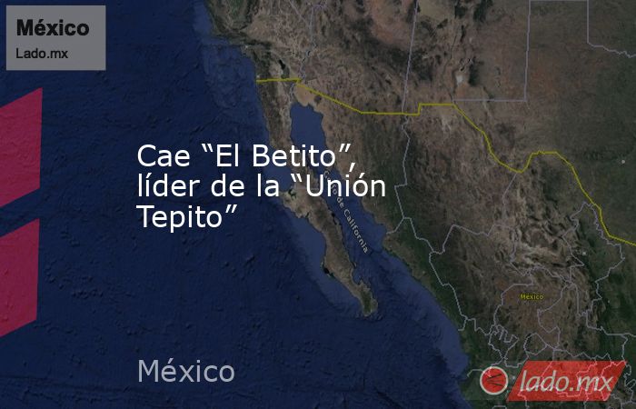 Cae “El Betito”,  líder de la “Unión Tepito”. Noticias en tiempo real