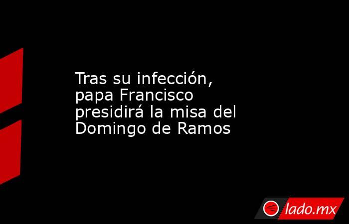 Tras su infección, papa Francisco presidirá la misa del Domingo de Ramos. Noticias en tiempo real