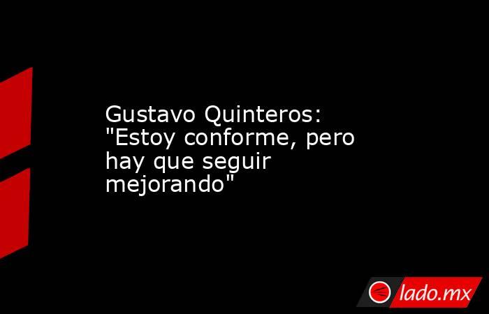 Gustavo Quinteros: 