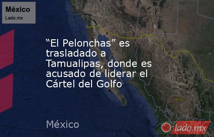 “El Pelonchas” es trasladado a Tamualipas, donde es acusado de liderar el Cártel del Golfo. Noticias en tiempo real