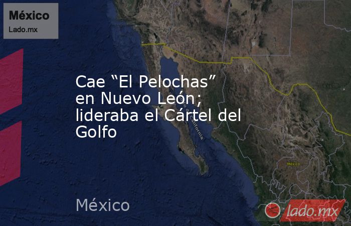 Cae “El Pelochas” en Nuevo León; lideraba el Cártel del Golfo. Noticias en tiempo real