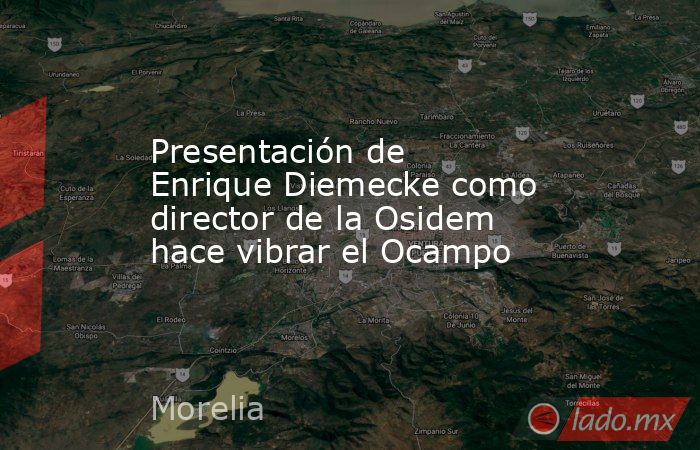 Presentación de Enrique Diemecke como director de la Osidem hace vibrar el Ocampo. Noticias en tiempo real