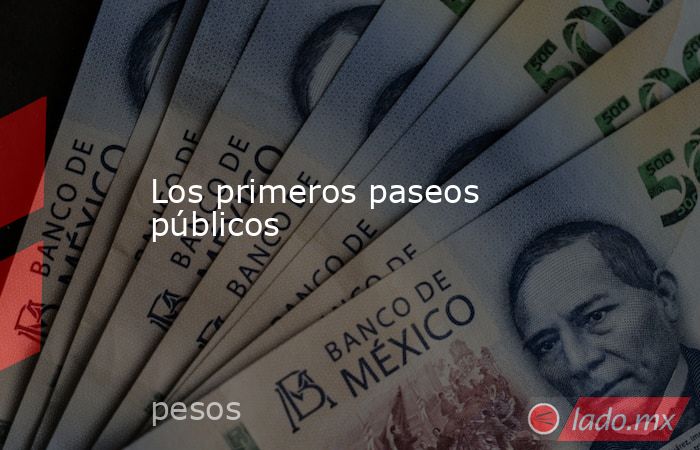 Los primeros paseos públicos. Noticias en tiempo real