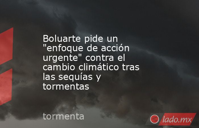 Boluarte pide un 