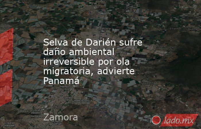 Selva de Darién sufre daño ambiental irreversible por ola migratoria, advierte Panamá. Noticias en tiempo real