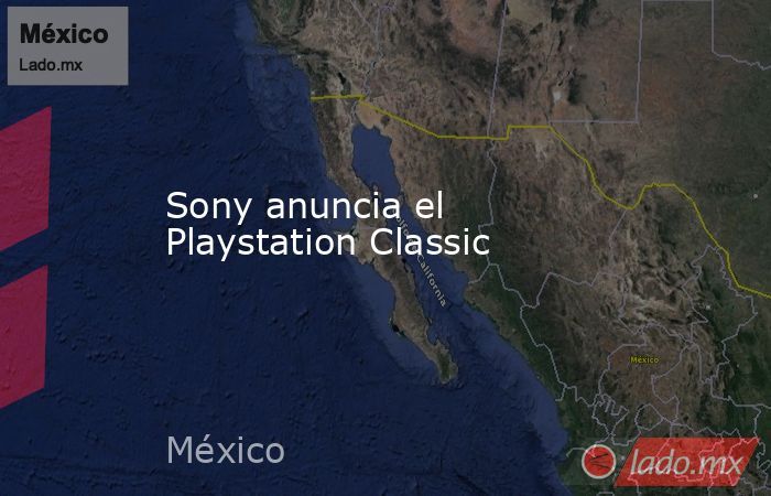Sony anuncia el Playstation Classic. Noticias en tiempo real