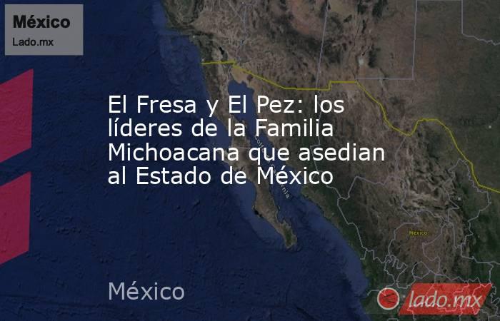 El Fresa y El Pez: los líderes de la Familia Michoacana que asedian al Estado de México. Noticias en tiempo real