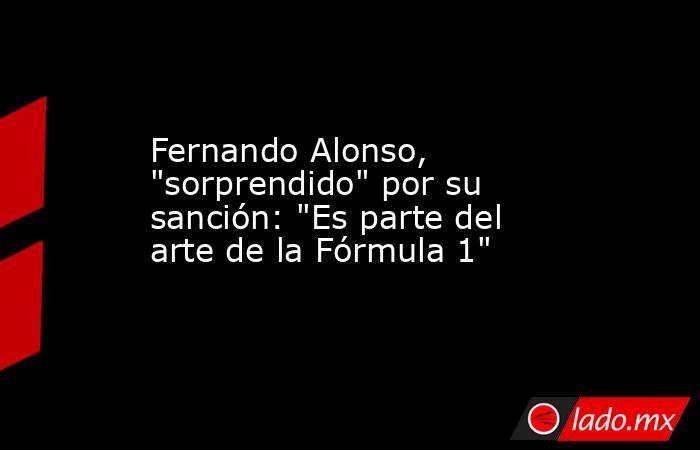 Fernando Alonso, 