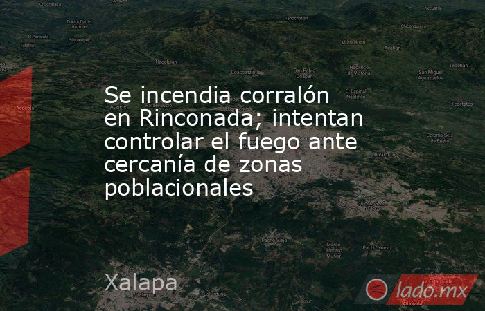 Se incendia corralón en Rinconada; intentan controlar el fuego ante cercanía de zonas poblacionales. Noticias en tiempo real