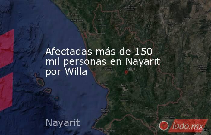 Afectadas más de 150 mil personas en Nayarit por Willa. Noticias en tiempo real