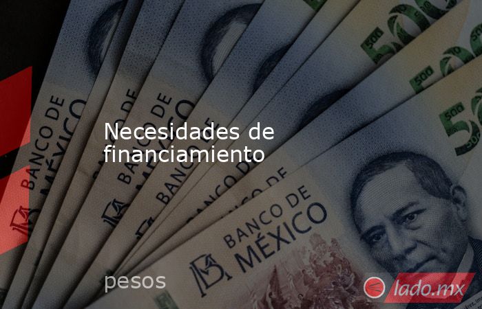 Necesidades de financiamiento. Noticias en tiempo real