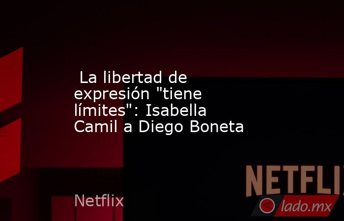  La libertad de expresión 