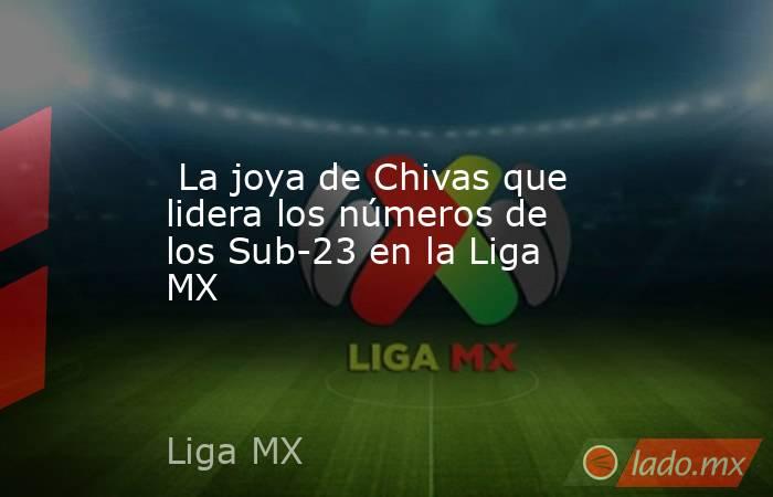  La joya de Chivas que lidera los números de los Sub-23 en la Liga MX. Noticias en tiempo real