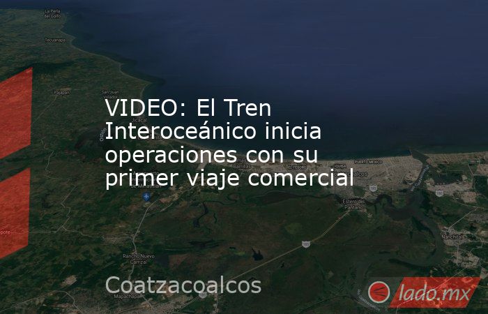 VIDEO: El Tren Interoceánico inicia operaciones con su primer viaje comercial. Noticias en tiempo real