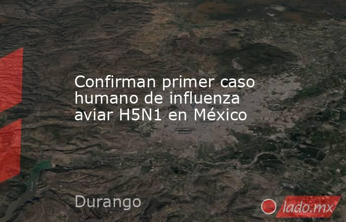 Confirman primer caso humano de influenza aviar H5N1 en México. Noticias en tiempo real