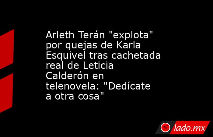Arleth Terán 