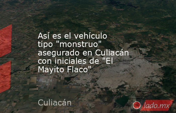 Así es el vehículo tipo 