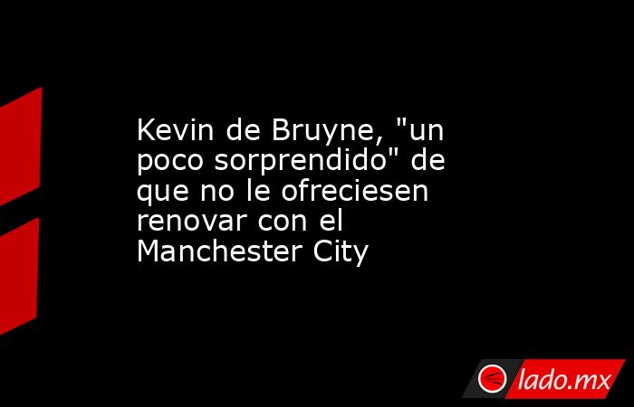Kevin de Bruyne, 