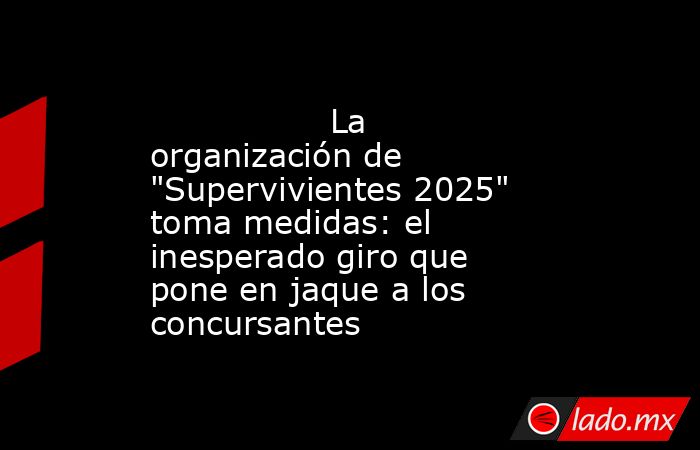                                                                                         La organización de 