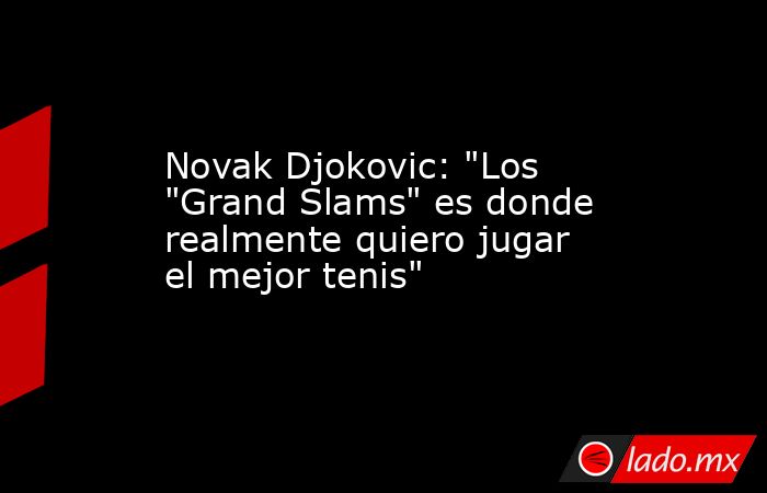 Novak Djokovic: 