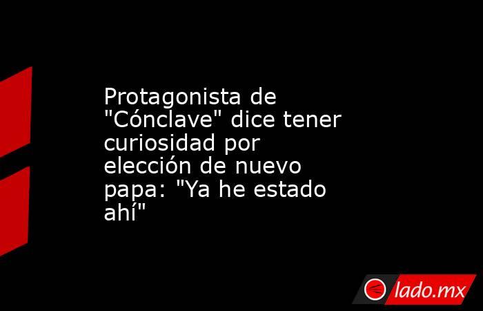Protagonista de 