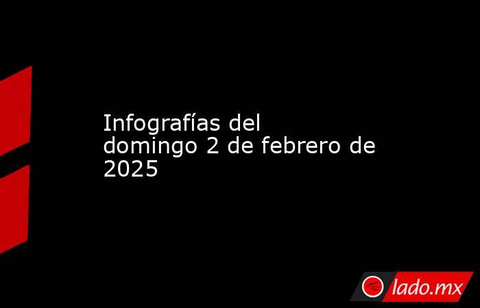 Infografías del domingo 2 de febrero de 2025. Noticias en tiempo real