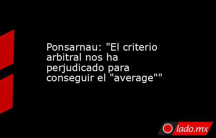 Ponsarnau: 