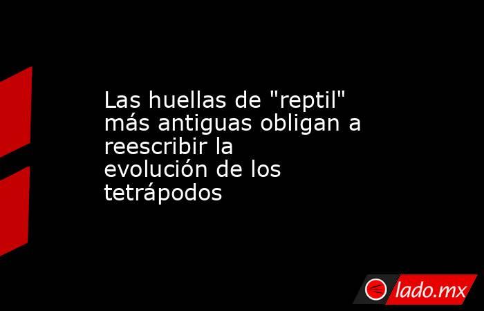 Las huellas de 