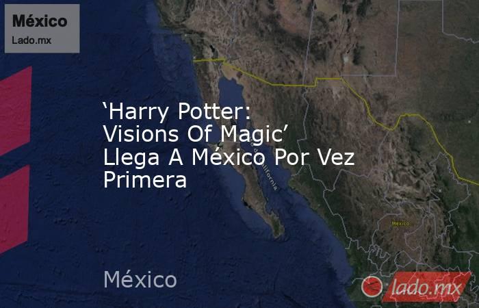 ‘Harry Potter: Visions Of Magic’ Llega A México Por Vez Primera. Noticias en tiempo real
