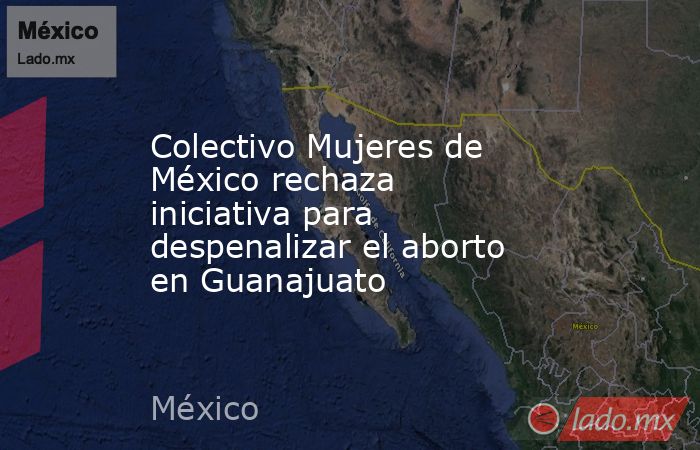 Colectivo Mujeres de México rechaza iniciativa para despenalizar el aborto en Guanajuato. Noticias en tiempo real