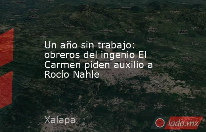 Un año sin trabajo: obreros del ingenio El Carmen piden auxilio a Rocío Nahle. Noticias en tiempo real
