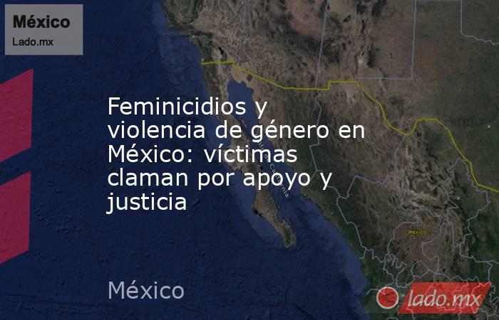 Feminicidios y violencia de género en México: víctimas claman por apoyo y justicia. Noticias en tiempo real