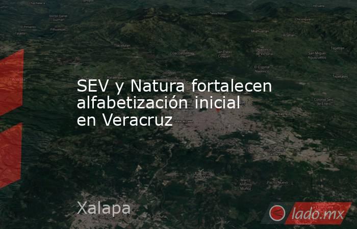 SEV y Natura fortalecen alfabetización inicial en Veracruz. Noticias en tiempo real