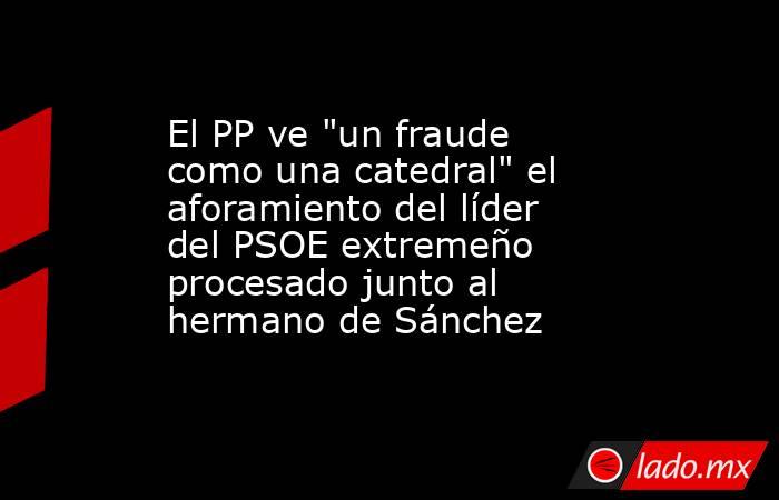 El PP ve 