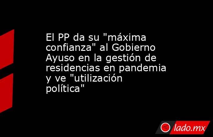 El PP da su 
