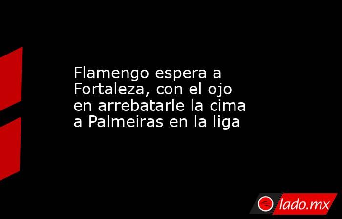Flamengo espera a Fortaleza, con el ojo en arrebatarle la cima a Palmeiras en la liga. Noticias en tiempo real
