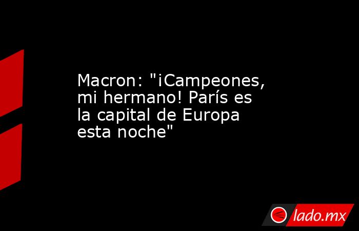 Macron: 