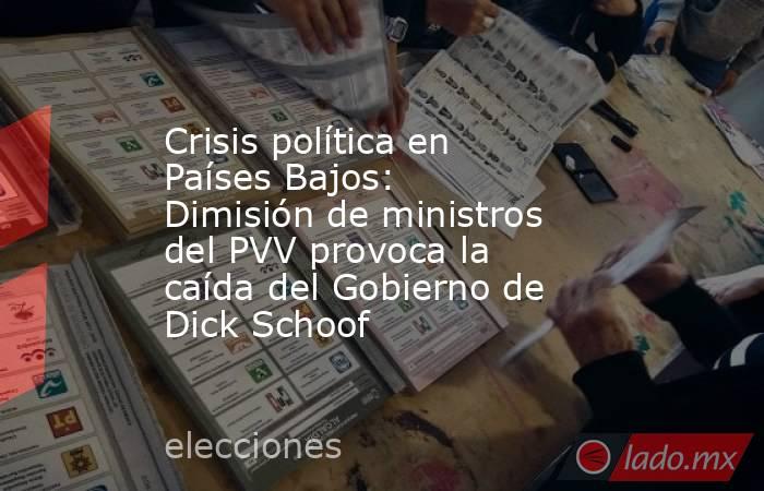 Crisis política en Países Bajos: Dimisión de ministros del PVV provoca la caída del Gobierno de Dick Schoof. Noticias en tiempo real