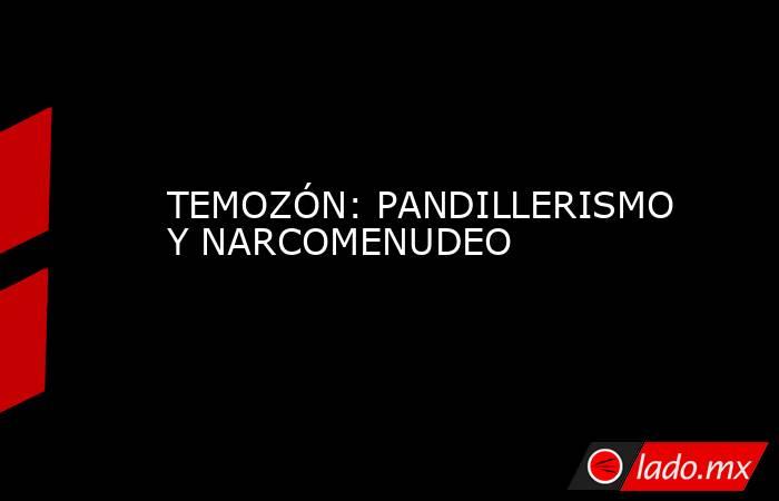 TEMOZÓN: PANDILLERISMO Y NARCOMENUDEO. Noticias en tiempo real