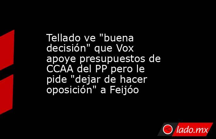 Tellado ve 