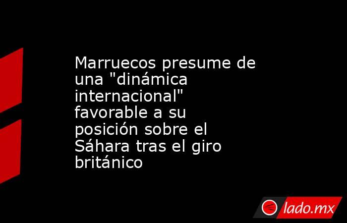 Marruecos presume de una 