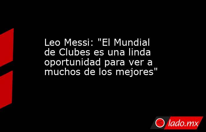 Leo Messi: 