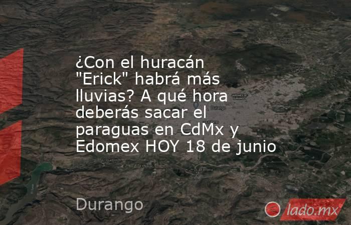 ¿Con el huracán 