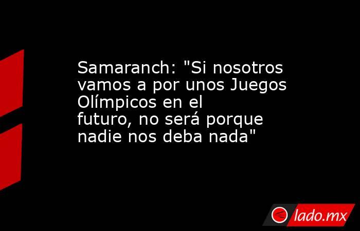 Samaranch: 