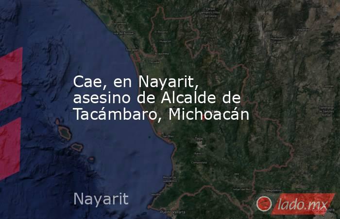 Cae, en Nayarit, asesino de Alcalde de Tacámbaro, Michoacán. Noticias en tiempo real