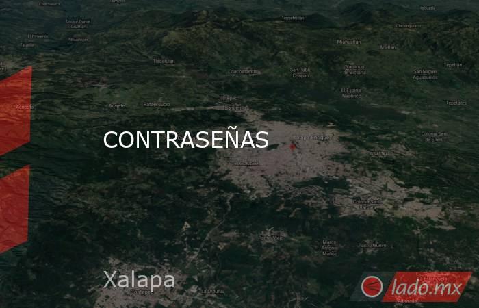 CONTRASEÑAS. Noticias en tiempo real