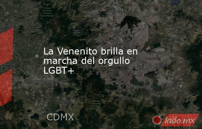 La Venenito brilla en marcha del orgullo LGBT+. Noticias en tiempo real
